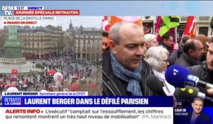 Retraites: pour Laurent Berger, le référendum d'initiative partagée "est une énorme porte de sortie"