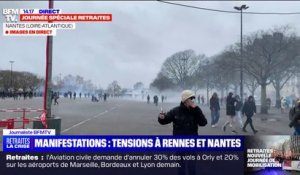 Nantes: quelques incidents en marge de la manifestation