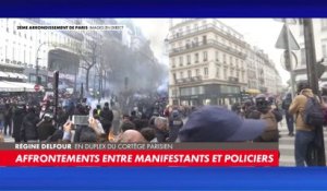 Affrontements entre manifestants et policiers