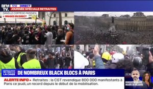 Paris: le black bloc qui se trouvait sur les Grands Boulevards a été dispersé par les forces de l'ordre