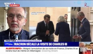 "Il était important que la visite du roi Charles soit sans faute": ce journaliste britannique estime que le report de sa venue en France "arrange autant les Britanniques que les Français"