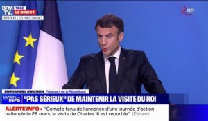 "Le pays ne peut pas être à l'arrêt": Emmanuel Macron dit vouloir "avancer" sur le "tas de défis" qui attend la France