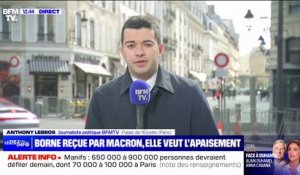 Élisabeth Borne est reçue par Emmanuel Macron pour trouver une sortie de crise