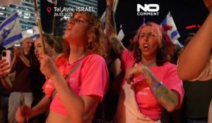 Immense manifestation à Tel-Aviv ce dimanche contre le projet de réforme judiciaire