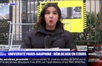Réforme des retraites: déblocage en cours à l'université Paris-Dauphine