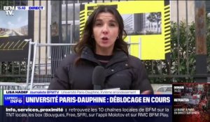 Réforme des retraites: déblocage en cours à l'université Paris-Dauphine