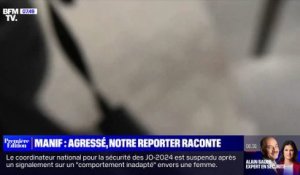 Retraites - BFM TV diffuse les images de ses reporters agressés, hier, par une vingtaine de casseurs à Paris : "Ils nous ont fait tomber et on a été frappé"
