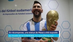 CdM 2022 - Messi rejoint Pelé et Maradona au musée de la CONMEBOL