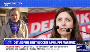 Sophie Binet succède à Philippe Martinez à la tête de la CGT