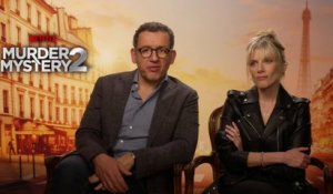 "Ils ont refait un étage de la tour Eiffel": Dany Boon et Mélanie Laurent se livrent sur le tournage de "Murder Mystery 2"