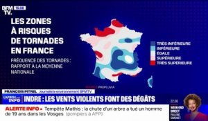 Quelles sont les zones à risques de tornades en France?