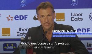 Football: "Une page se tourne" chez les Bleues, affirme Hervé Renard