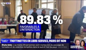 Vote sur les trottinettes à Paris: "une victoire de la démocratie" pour Anne Hidalgo, "un scrutin au rabais" pour Clément Beaune