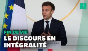 Fin de vie : les annonces d'Emmanuel Macron après les conclusions de la Convention citoyenne