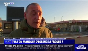 "C'est une victoire": David Guillemard (CGT Normandie) satisfait de la suspension des réquisitions à la raffinerie de Gonfreville-l'Orcher