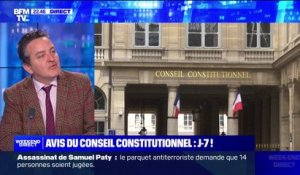 Réforme des retraites: "Il faudrait peut-être que le mouvement social se méfie de l'effet pervers qui consiste à dire qu'il faut faire pression sur le Conseil constitutionnel", affirme Maître Carbon de Seze