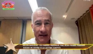 Gilles Bouleau : ce conseil prodigué par Jean-Pierre Pernaut  essaie de suivre à la lettre (Zaptv)