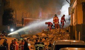Marseille : un immeuble de 4 étage s'effondre, une explosion suspectée