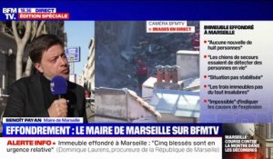 Immeuble effondré à Marseille: "33 immeubles ont été évacués", affirme le maire Benoît Payan