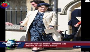 Eugenie d'York très enceinte : apparition avec  mari Jack, le baby-bump en évidence