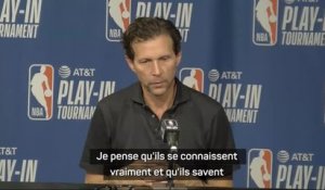 Atlanta - Snyder : "J'ai des tonnes de respect pour Marcus Smart"