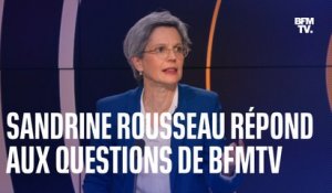 La députée EELV de Paris, Sandrine Rousseau répond aux questions de BFMTV