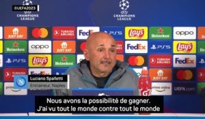 Quarts - Spalletti lance un avertissement à ses supporters