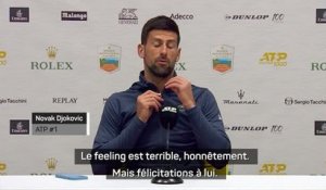 Monte-Carlo - Djokovic : "Le feeling est terrible"