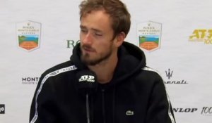 ATP - Monte-Carlo 2023 - Daniil Medvedev fait le bilan de son tournoi : "Je préfère le dur à la terre, ça ne change pas !"