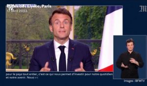 « Un consensus n'a pas pu être trouvé, et je le regrette », déplore Emmanuel Macron