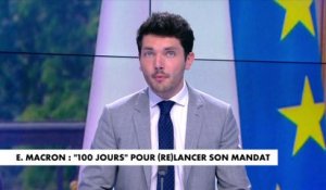 L'édito de Florian Tardif : «Emmanuel Macron : "100 jours" pour (re)lancer son mandat»