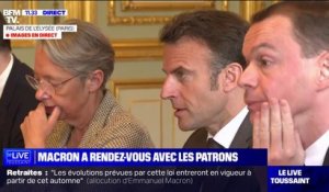 Emmanuel Macron: "Il nous faut continuer d'avancer"