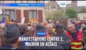 Déplacement d'Emmanuel Macron dans le Bas-Rhin : de premières tensions avant l'arrivée du président