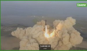 La fusée Starship de SpaceX décolle pour un premier vol test