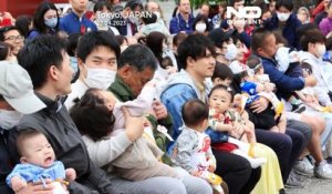 Japon : originale et traditionnelle compétition de pleurs de bébés