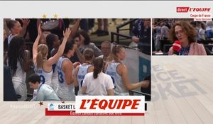 La réaction des actrices de la victoire de Basket Landes - Basket - Coupe de France