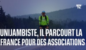 100 marathons en 100 jours: le défi caritatif de cet athlète unijambiste