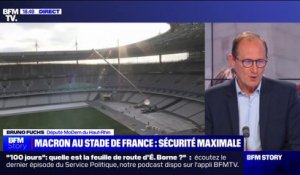 Cartons rouges et sifflets contre Emmanuel Macron: "C'est un bon exercice démocratique" estime Bruno Fuchs, député MoDem du Haut-Rhin