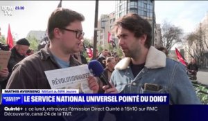 L'ENQUÊTE - Une étape du tour de France du SNU chahuté par des manifestants
