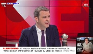 Olivier Véran: "Couper l'électricité ne remplit pas le frigo des français, n'améliore pas la sécurité des français et couper l'électricité ne fait pas baisser le chômage"