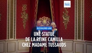 Une statue de cire de la reine Camilla au musée de Madame Tussauds