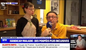Emmanuel Laloux, père d’Éléonore et président de l’association Down Up: "Il faudrait que les enfants perçoivent toutes ces différences pour qu'ils puissent les accepter"