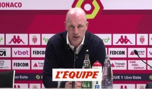 Clement : « Deux défaites qui font mal » - Foot - L1 - Monaco