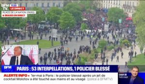 Manifestation du 1er-Mai: 53 personnes interpellées à Paris, 180 sur l'ensemble du territoire