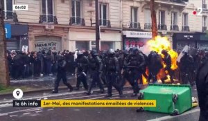 Résumé en 60 secondes des affrontements et des saccages dans plusieurs villes de France hier, de Paris à Lyon en passant par Nantes