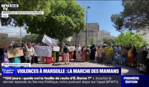 Marseille: des mères en colère manifestent contre les violences dans le quartier Félix Pyat