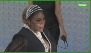 Serena Williams, enceinte, fait ses débuts au gala du Met