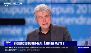 Violences du 1er-Mai: "Les actes inacceptables qui se sont produits n'ont rien à voir avec les manifestants" pour Sébastien Jumel (PCF)