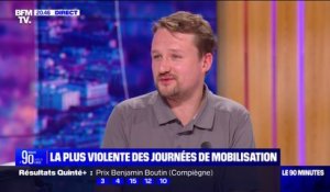 1er-mai: Rémy Buisine (journaliste à Brut) évoque les violences qu'il dit avoir subi de la part de la police alors qu'il couvrait la manifestation parisienne
