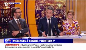Violences à Angers: "Un des symboles de ce cap franchi" pour Christophe Béchu, ministre de la Transition écologique et ancien maire d'Angers